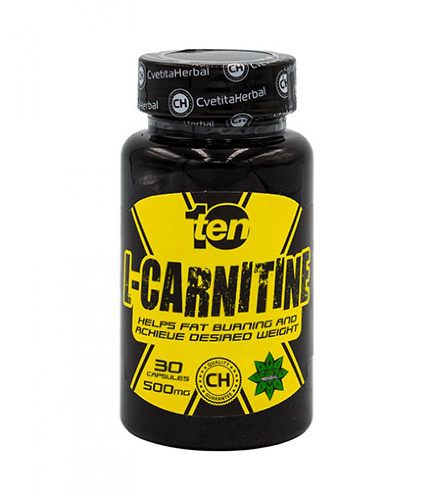 CVETITA HERBAL L-Carnitine 500mg. / 30 Caps.​